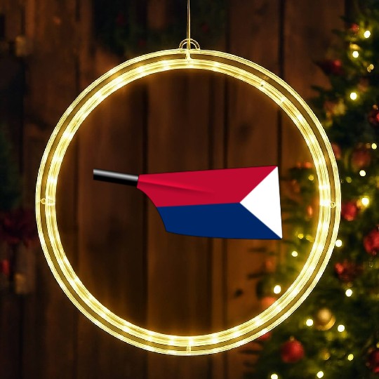 Team USA Rowing Blade LED Christmas Window Lights