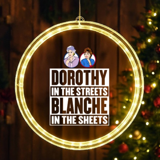 Dorothy in the street blanche in the sheet LED Christmas Window Lights