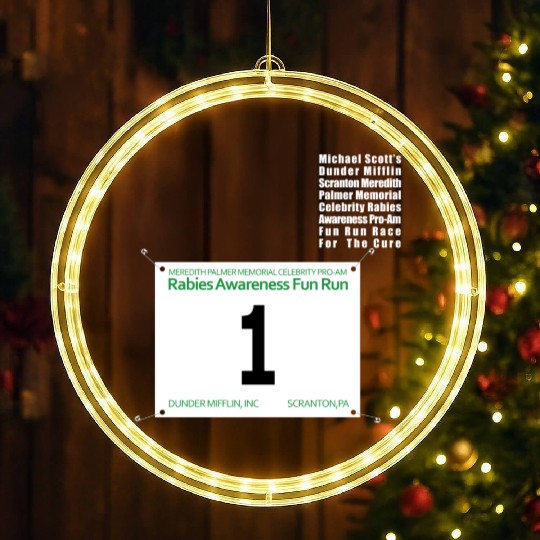 FUN RUN Michael LED Christmas Window Lights