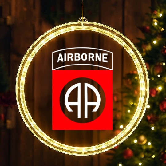 82ND AIRBORNE us army airborne ranger LED Christmas Window Lights