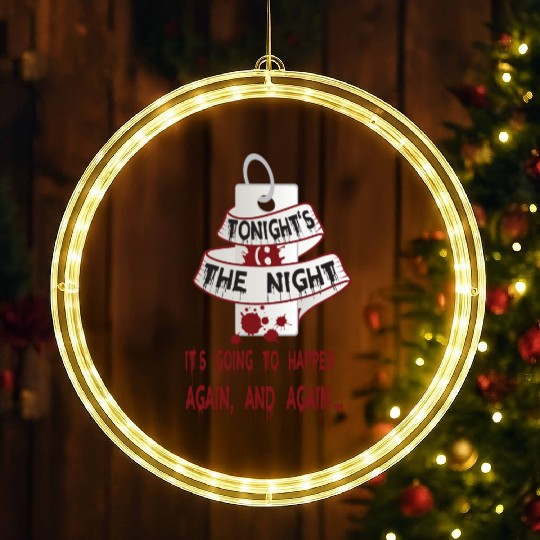 Dexter Blood Night LED Christmas Window Lights