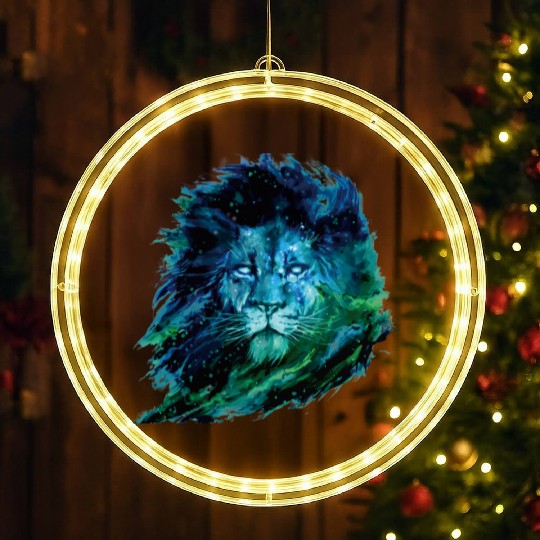 Lion heart LED Christmas Window Lights