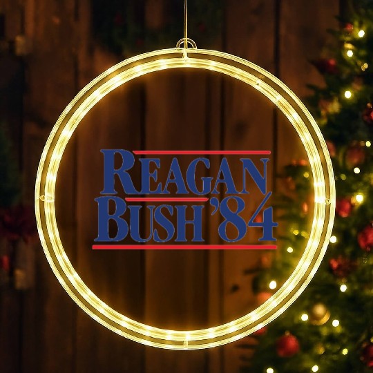 Reagan Bush '84 LED Christmas Window Lights