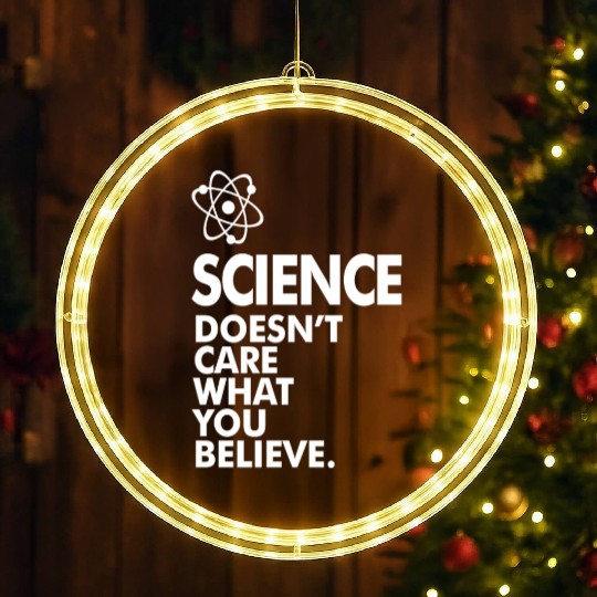 Science Geek Gift LED Christmas Window Lights