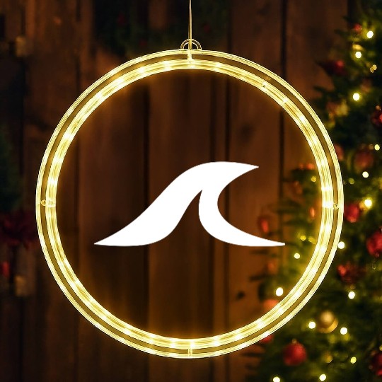 wave save the ocean LED Christmas Window Lights