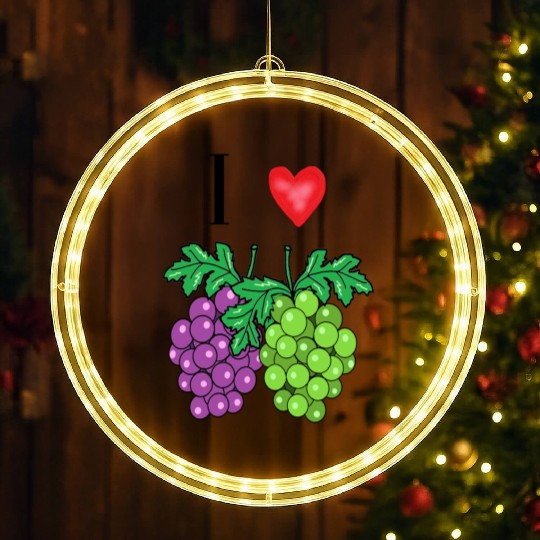 I love grape LED Christmas Window Lights