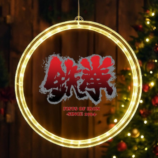 Fists of Iron 1994 - tekken 鉄拳 LED Christmas Window Lights