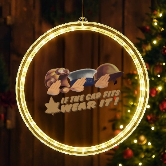 World War 2 Canadian Recruitment Design LED Christmas Window Lights