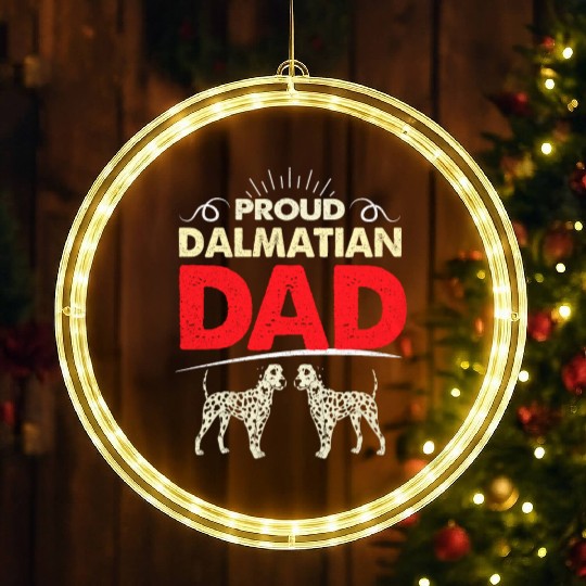 Dalmatian LED Christmas Window Lights