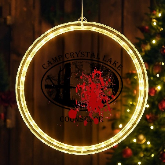Crystal Lake Counselor LED Christmas Window Lights