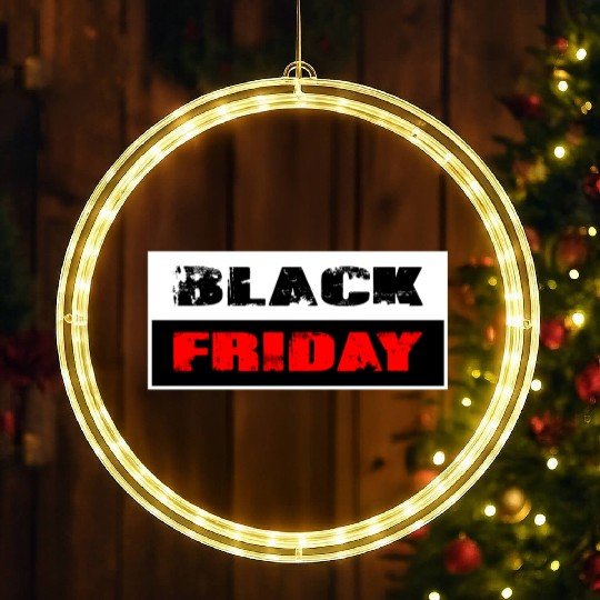 Black Friday LED Christmas Window Lights