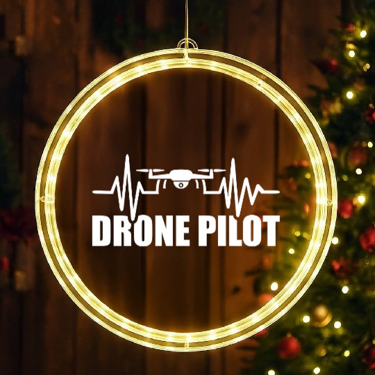 Drone LED Christmas Window Lights