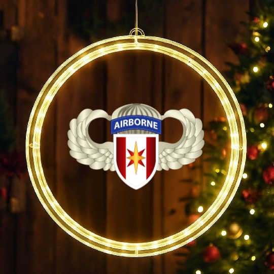 Army 44th Medical Brigade Wings LED Christmas Window Lights