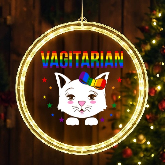 vagitarian venom LED Christmas Window Lights