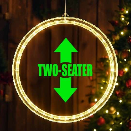 two seater LED Christmas Window Lights