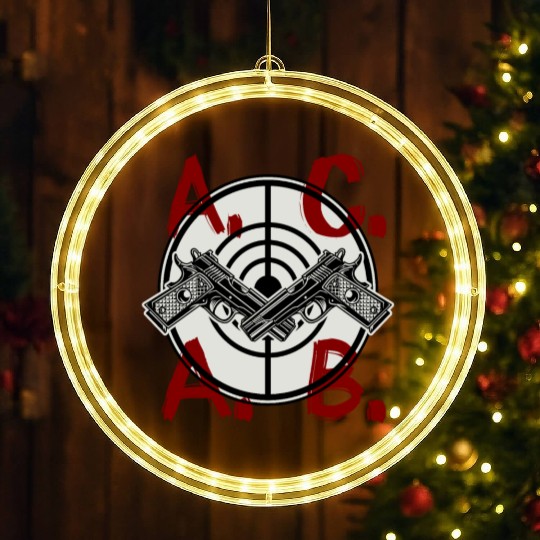 ACAB a.c.a.b. Soccer LED Christmas Window Lights