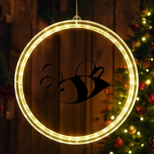 Bumble Bee LED Christmas Window Lights