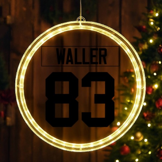 Just Waller 83 Raiders LED Christmas Window Lights