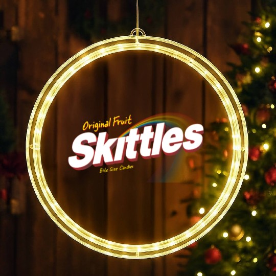 skittles LED Christmas Window Lights