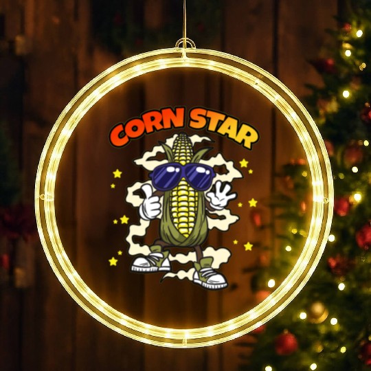 Corn Star LED Christmas Window Lights