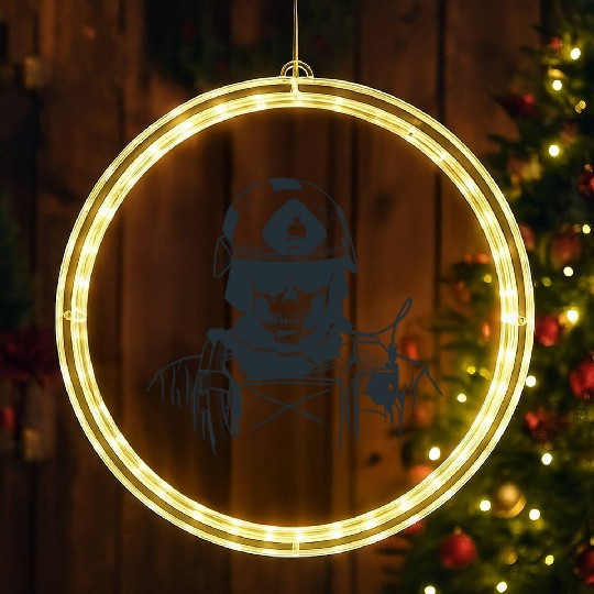 Special Forces Skull LED Christmas Window Lights