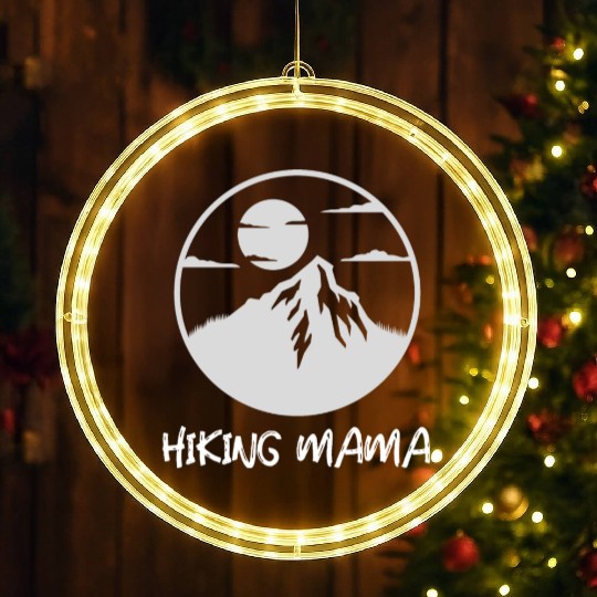 Hiking Mama LED Christmas Window Lights
