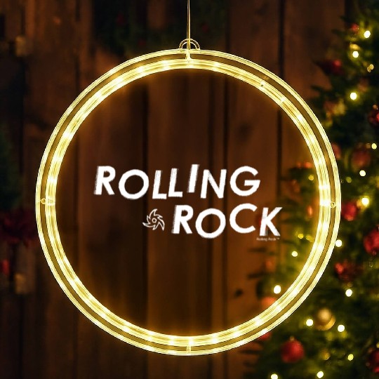 Rolling Rock (Logo) LED Christmas Window Lights