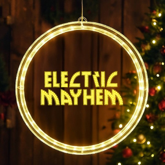 Electric Mayhem LED Christmas Window Lights