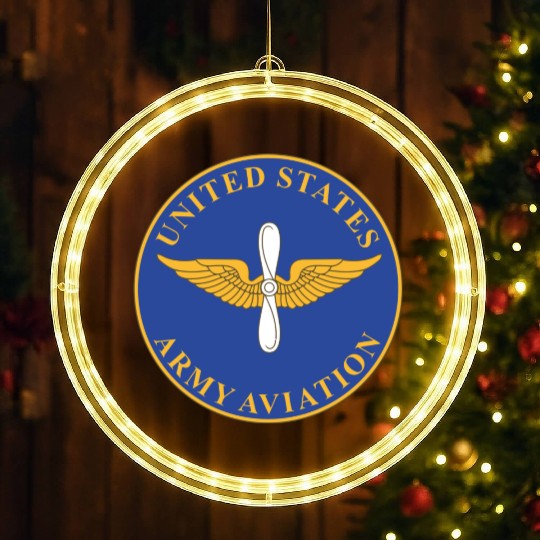Army Aviation LED Christmas Window Lights