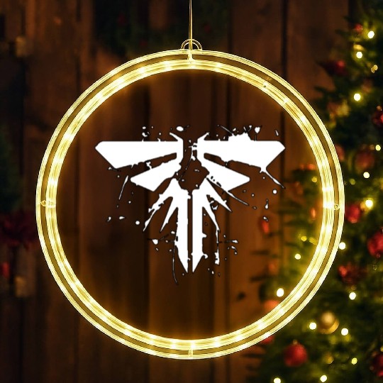 the last of us fireflies ellie joel abby LED Christmas Window Lights