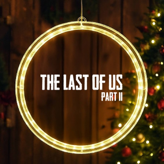 The Last Of Us Part 2 LED Christmas Window Lights