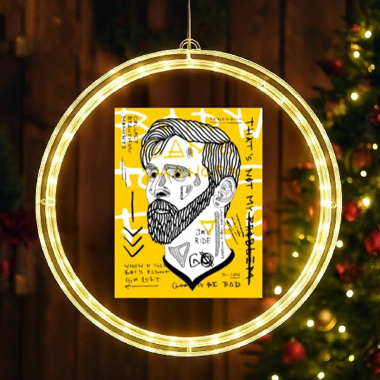 Messi LED Christmas Window Lights