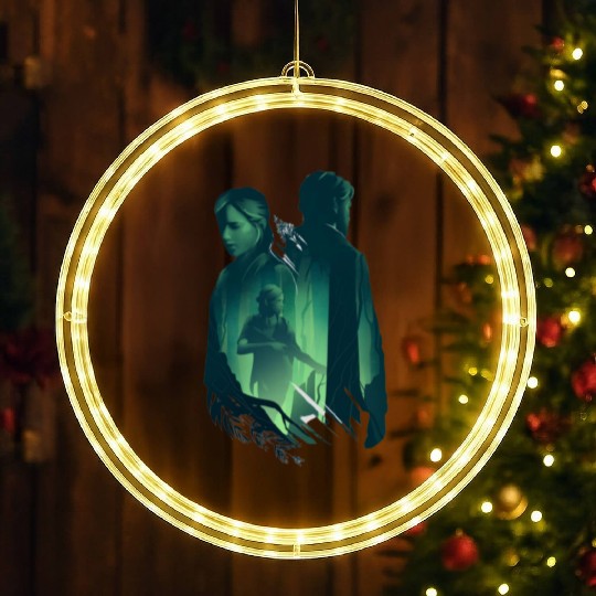 The Last Of Us LED Christmas Window Lights