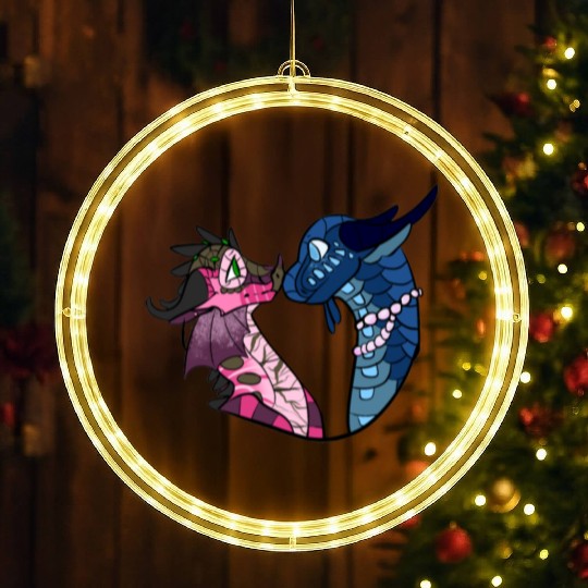 Wings Of Fire LED Christmas Window Lights