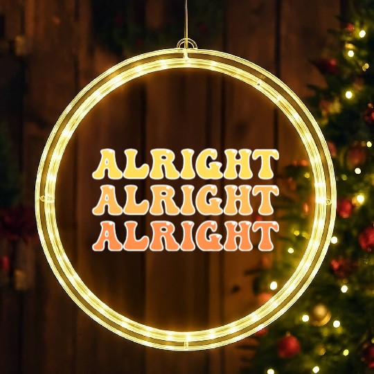 Alright Alright Alright Cool LED Christmas Window Lights