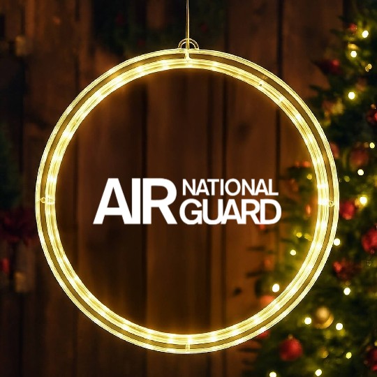 Air National Guard LED Christmas Window Lights