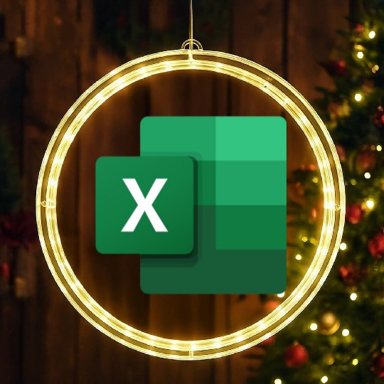 excel LED Christmas Window Lights