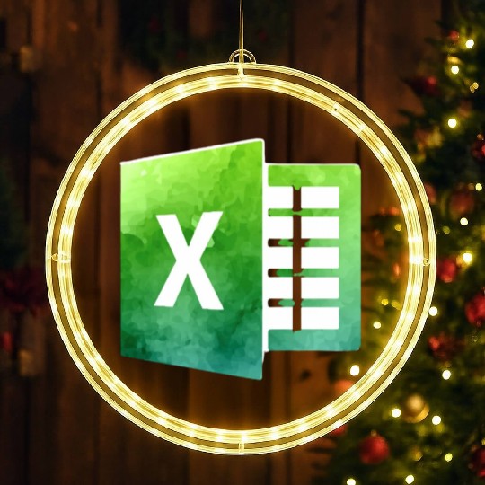 excel LED Christmas Window Lights