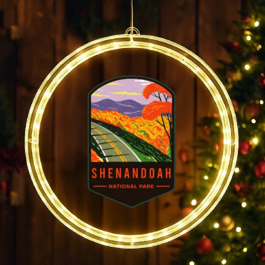 Shenandoah National Park LED Christmas Window Lights