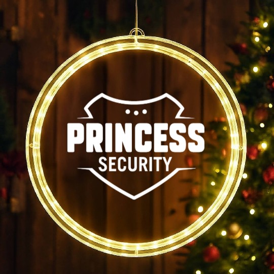 Princess Security LED Christmas Window Lights Big Brother Announcement