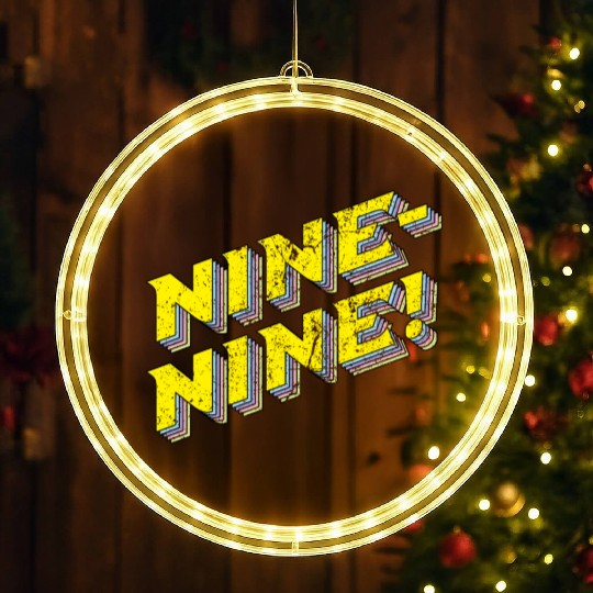 Brooklyn Nine Nine LED Christmas Window Lights