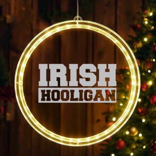 Irish Hooligan LED Christmas Window Lights