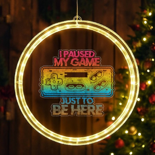 Computers Geek Game Gaming LED Christmas Window Lights