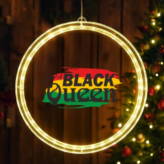 Juneteenth Day 1865, Freedom Day America African LED Christmas Window Lights