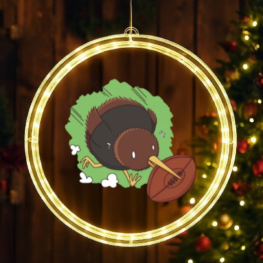 Funny Kiwi Animal LED Christmas Window Lights