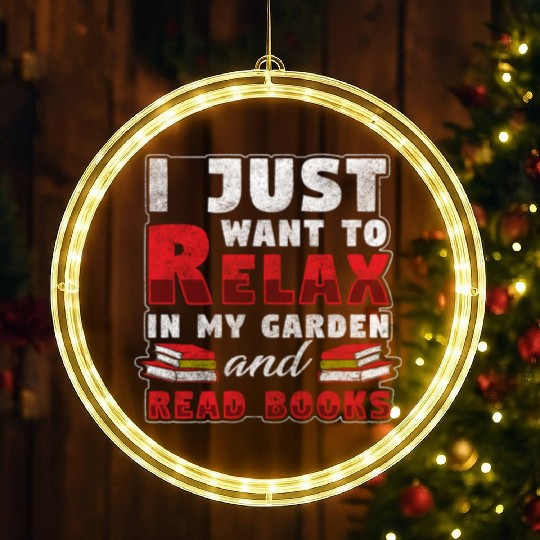 Books Book Lover Literature Back To School LED Christmas Window Lights