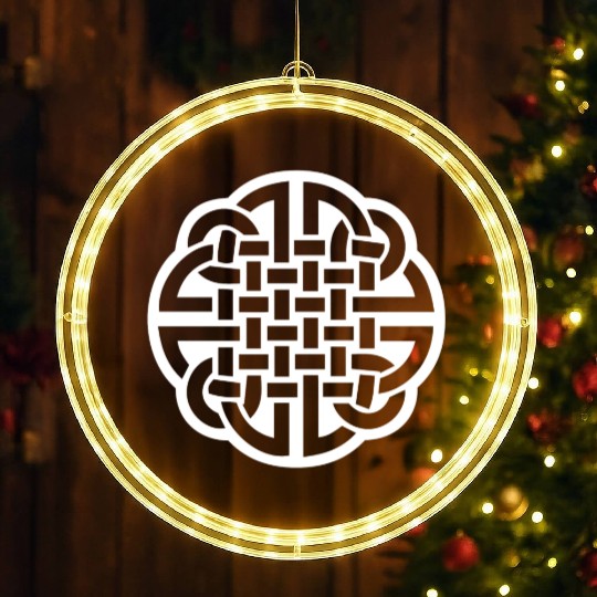Celtic Knot LED Christmas Window Lights