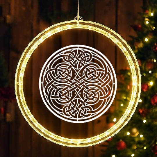 Celtic Knot LED Christmas Window Lights