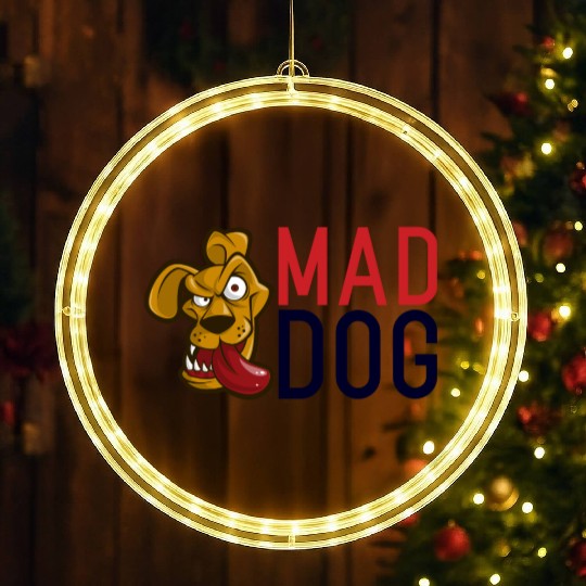 Mad Dog LED Christmas Window Lights