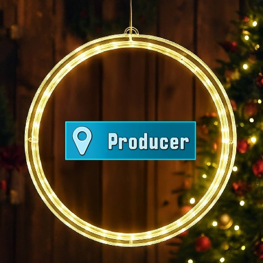 Best Selling Music Producer Design LED Christmas Window Lights